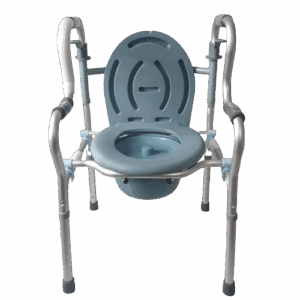 Caminador Con Silla Sanitaria En Aluminio Plegable