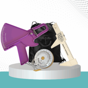 Kit Adipometro Slim Guide + Cinta Métrica + Vitruvian - Morado