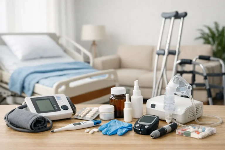 Productos médicos para cuidado en casa